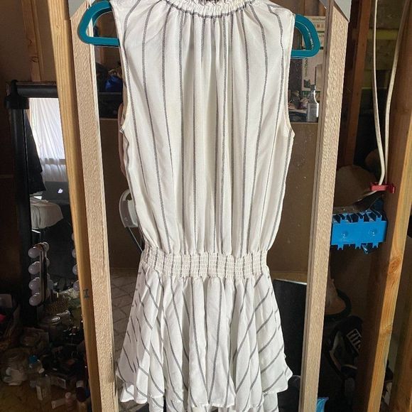 CAMILLA AND MARC WHITE AND BLACK DRESS SIZE SMALL - Picture 2 of 9